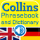 Collins English<->German Phrasebook & Dictionary with Audio